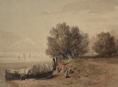 Lot 284 - David Cox Jnr (British, 1809-1885), 'A Sailing...
