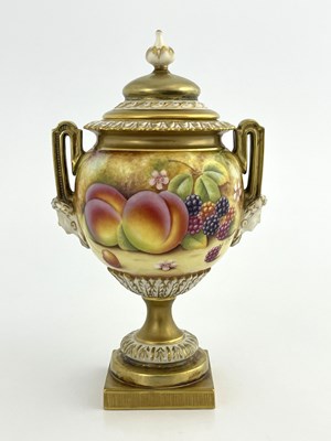 Lot 785 - Jason Bowman for Royal Worcester, a fruit...