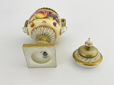 Lot 785 - Jason Bowman for Royal Worcester, a fruit...