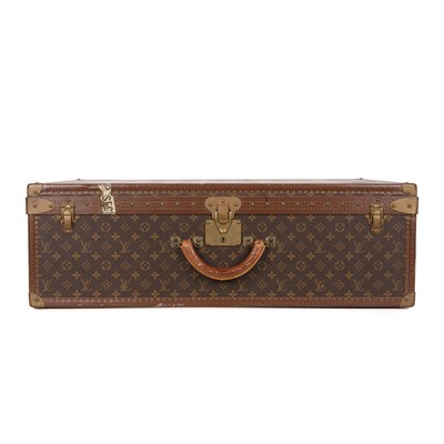 Lot 405 - Louis Vuitton, a monogram Alzer 80 hard...