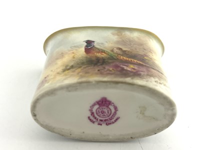 Lot 791 - James Stinton for Royal Worcester, a pheasant...