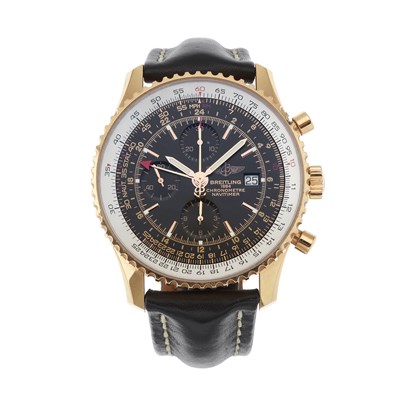 Lot 168 - Breitling, a limited edition 18ct rose gold...