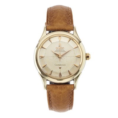 Lot 204 - Omega, a gold capped and stainless steel...