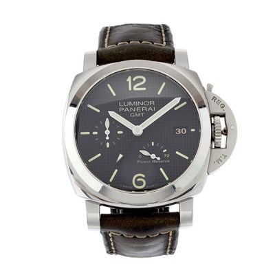 Lot 206 - Panerai, a stainless steel Luminor 1950 3 Days...