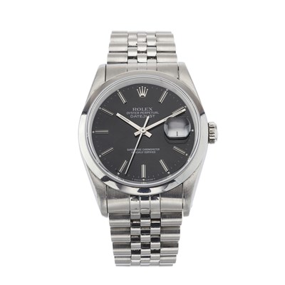 Lot 213 - Rolex, a stainless steel Oyster Perpetual...