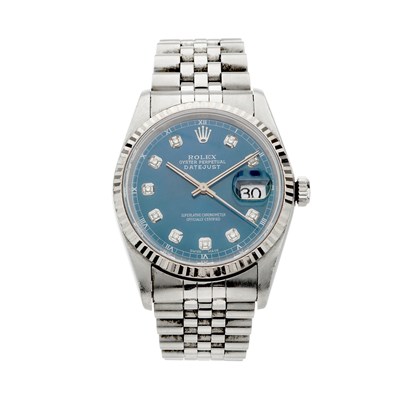 Lot 214 - Rolex, a stainless steel Oyster Perpetual...