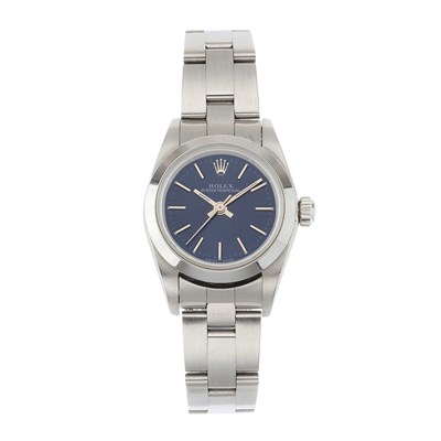 Lot 215 - Rolex, a stainless steel Oyster Perpetual...