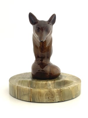 Lot 813 - A Royal Doulton Kingsware figure ashtray,...