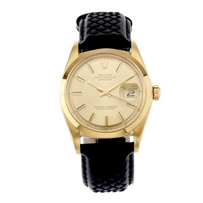 Lot 220 - Rolex, a rare 18ct gold Oyster Perpetual...