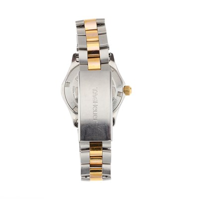 Lot 224 - Tag Heuer, a stainless steel and gold plated...