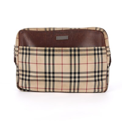 Lot 241 - Burberry, a Nova Check crossbody bag,...