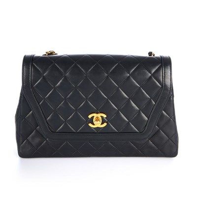 Lot 254 - Chanel, a vintage Single Flap handbag,...