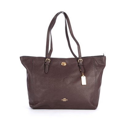 Lot 282 - Coach, a Saffiano leather tote, crafted from...