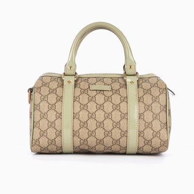 Lot 302 - Gucci, a small Supreme Joy Boston handbag,...