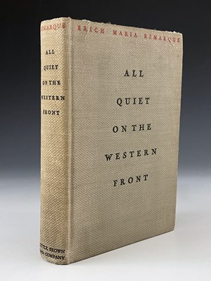 Lot 240 - Remarque, Erich Maria, 1929, All Quiet on the Western Front