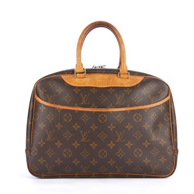 Lot 343 - Louis Vuitton, a monogram Deauville handbag,...