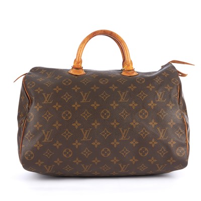 Lot 349 - Louis Vuitton, a monogram Speedy 35 handbag,...