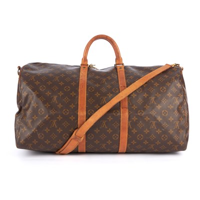 Lot 350 - Louis Vuitton, a monogram Keepall Bandouliere...