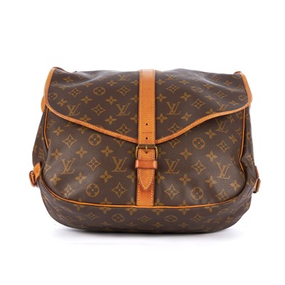 Lot 352 - Louis Vuitton, a monogram Saumur GM handbag,...