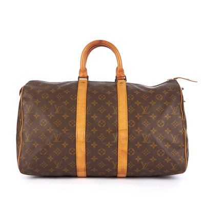 Lot 354 - Louis Vuitton, a vintage monogram Keepall 45...