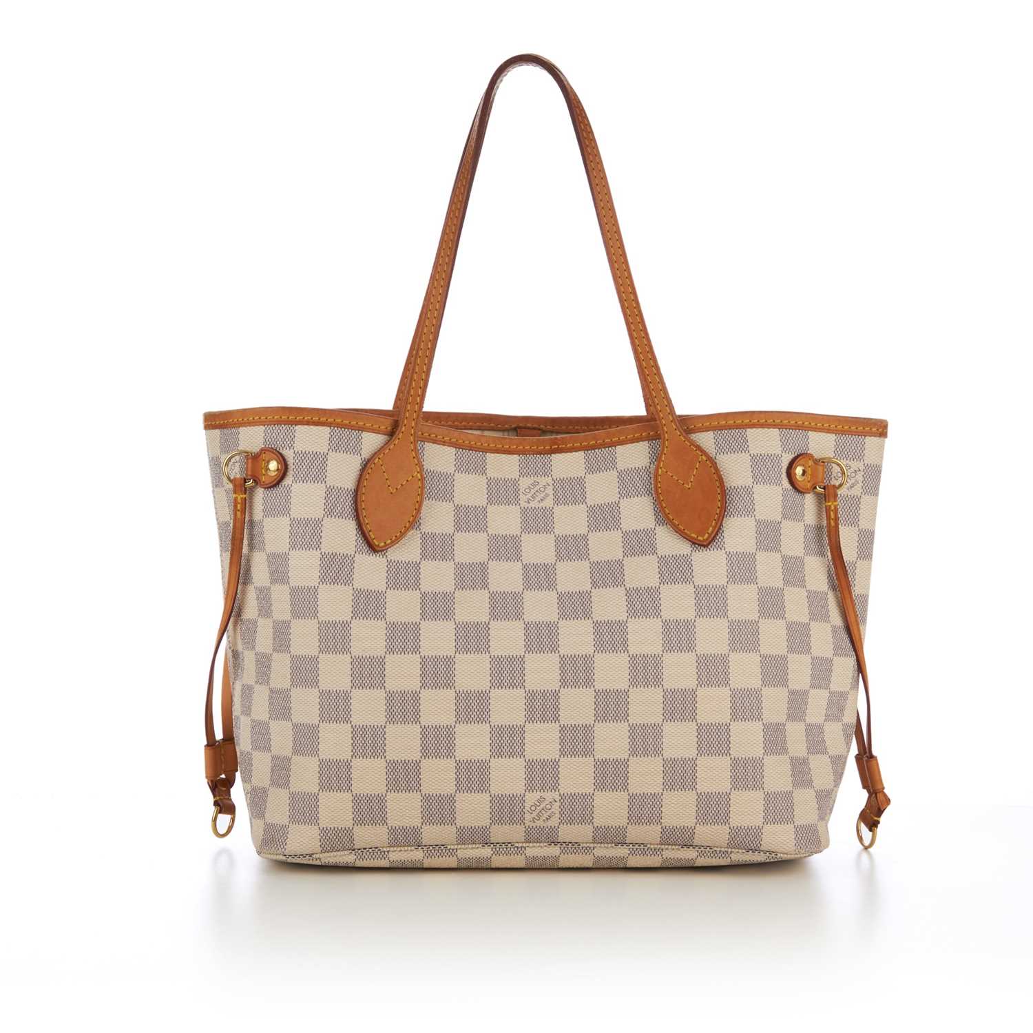 Lot 358 - Louis Vuitton, a damier azur Neverfull PM...