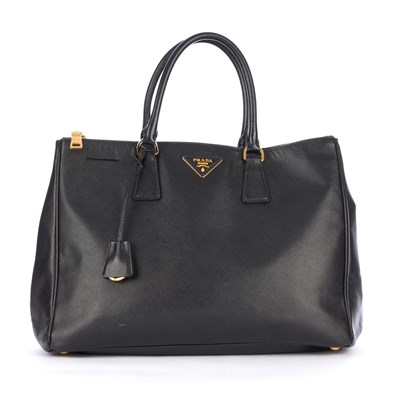 Lot 387 - Prada, a Galleria handbag, crafted from glossy...