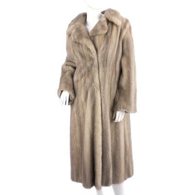 Lot 417 - Saga, a ladies full-length sapphire mink coat,...