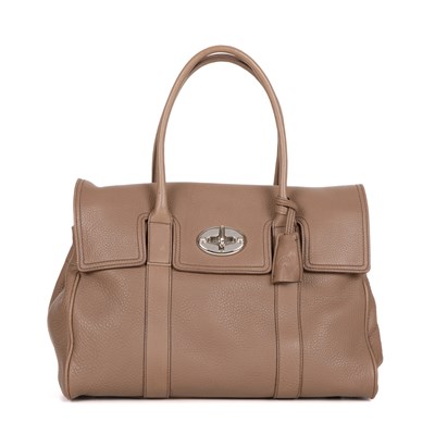 Lot 411 - Mulberry, a beige leather Bayswater handbag,...