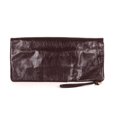 Lot 433 - Mulberry, a Daria foldover clutch, crafted...
