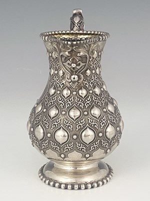 Lot 7 - A Victorian silver cream or milk jug, of...