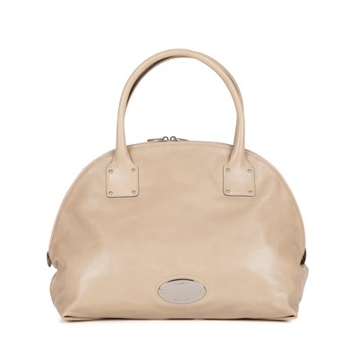 Lot 422 - Mulberry, a taupe leather Meygan handbag,...