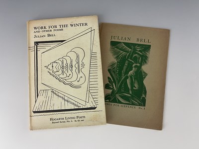 Lot 236 - Bell, Julian, 1936, Work for the Winter and Other Poems