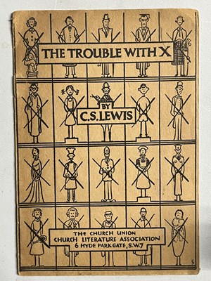 Lot 234 - Lewis, C S, 1948, The Trouble with X