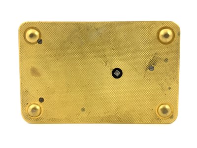 Lot 695 - A continental automaton singing bird box, in...