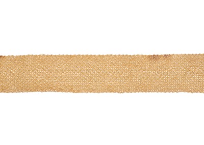 Lot 135 - Carolina Bucci, an 18ct gold mesh bracelet,...