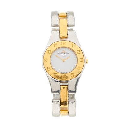 Lot 191 - Baume & Mercier, a stainless steel and gold...