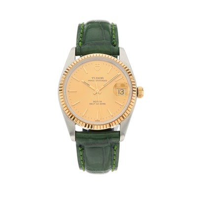 Lot 198 - Tudor, a stainless steel and gold Prince...