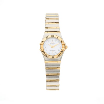 Lot 202 - Omega, a stainless steel and 18ct gold...