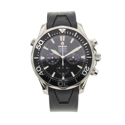 Lot 211 - Omega, a stainless steel Seamaster 300M Chrono...