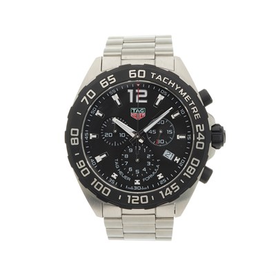 Lot 232 - Tag Heuer, a stainless steel Formula 1...