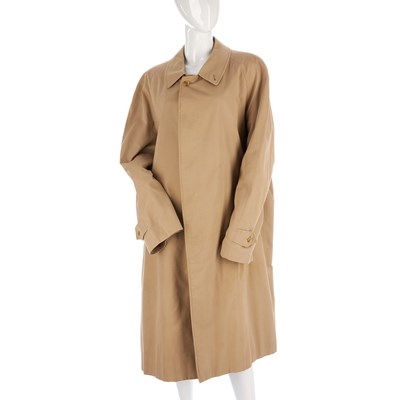 Lot 258 - Burberry, a men's overcoat, featuring front...