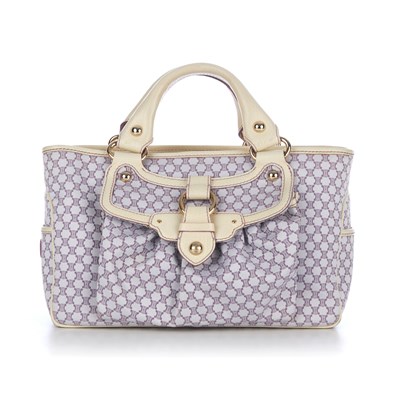 Lot 266 - Celine, a macadam Boogie handbag, designed...