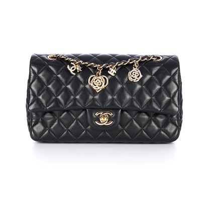 Lot 279 - Chanel, a Valentines Camellia Charm Single...