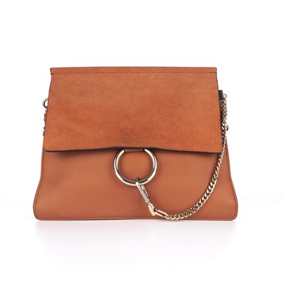 Lot 287 - Chloe, a Faye handbag, crafted from tan...