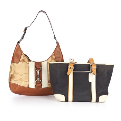 Lot 297 - Coach, two handbags, to include a hobo handbag,...
