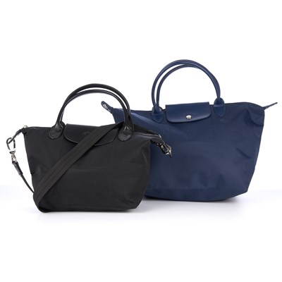 Lot 337 - Longchamp, two Le Pliage handbags, to include...