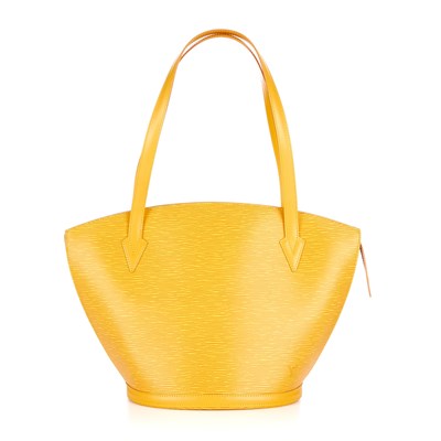 Lot 358 - Louis Vuitton, a yellow epi St Jacques GM...