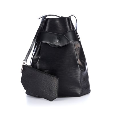 Lot 361 - Louis Vuitton, a black epi Sac D'Epaule GM...